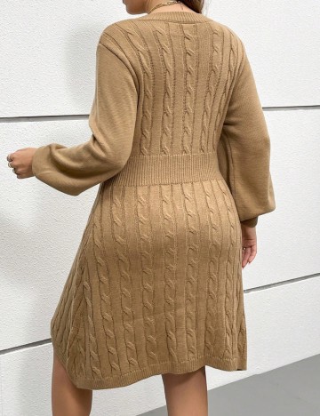 Rochie mini Shein Curve+, maro
