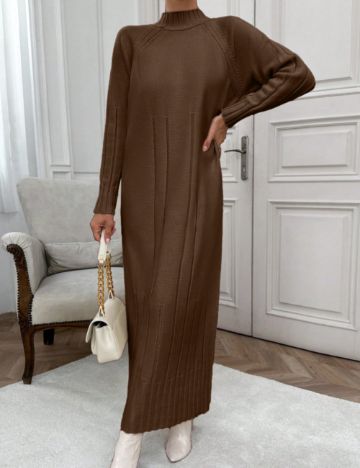Rochie maxi Shein, maro