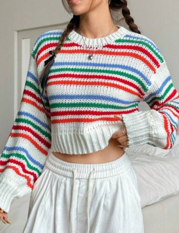 Pulover Shein, mix culori