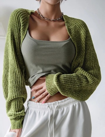 Bolerou Shein DAZY, verde