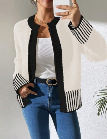 Cardigan Shein, crem