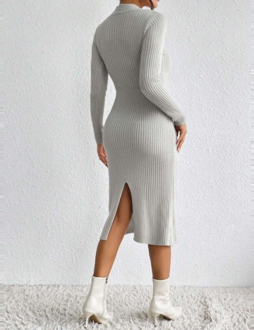 Rochie midi Shein, gri