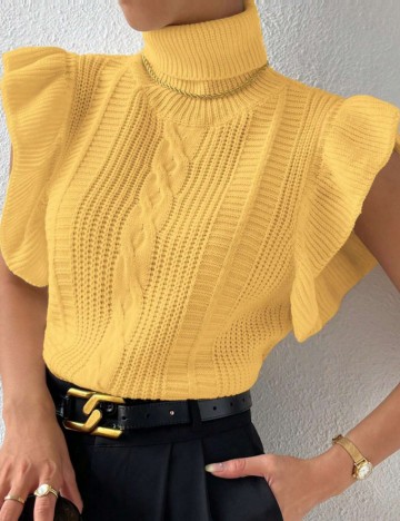Tricou Shein, galben