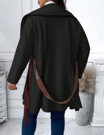 Cardigan Shein Curve+, negru