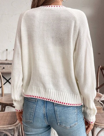 Cardigan Shein, crem