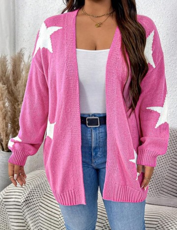 Cardigan Shein Curve+, roz
