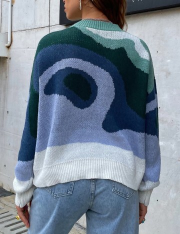 Pulover Shein, mix culori