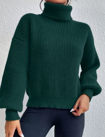 Pulover Shein, verde
