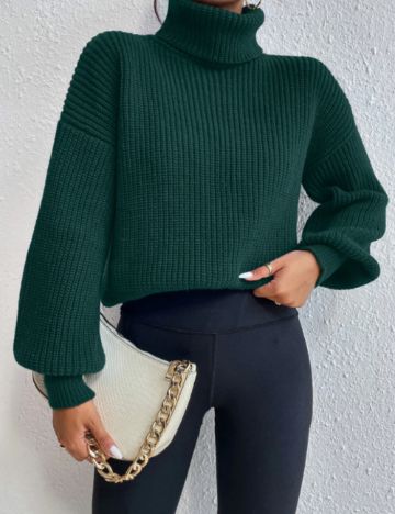 Pulover Shein, verde