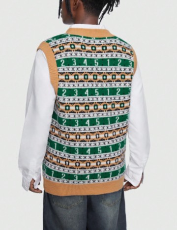 Vestă Shein, mix culori