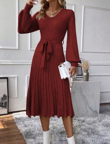 Rochie maxi Shein, vișiniu