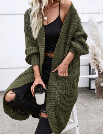 Cardigan Shein, verde