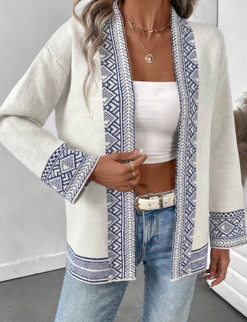 Cardigan Shein, crem