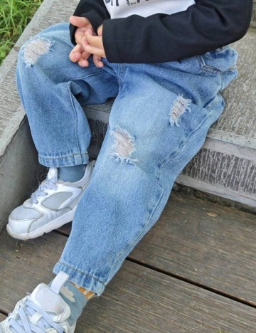 Jeans Shein, albastru