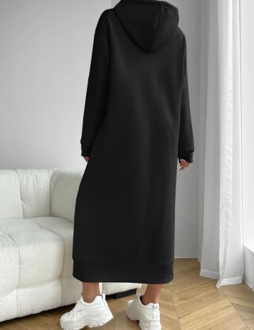 Rochie tip hanorac Shein, negru