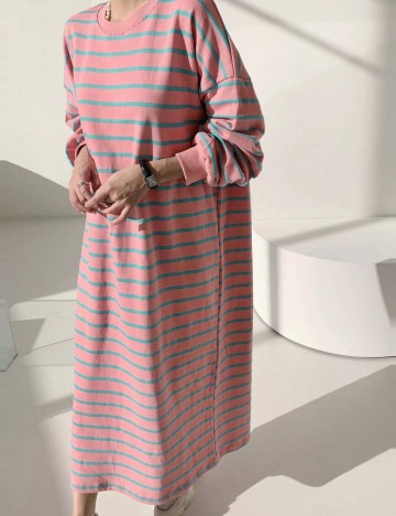 Rochie midi Shein DAZY, roz