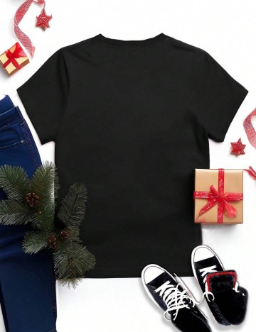 Tricou Shein Curve+, negru