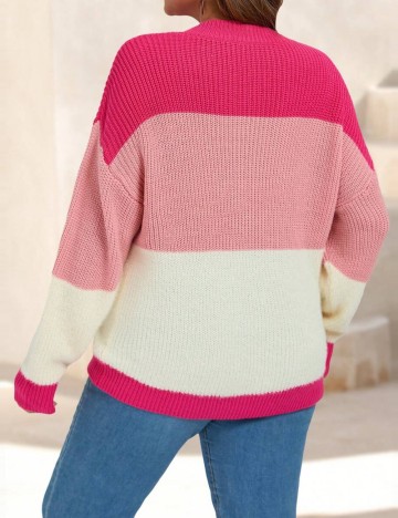 Pulover Shein Curve+, mix culori