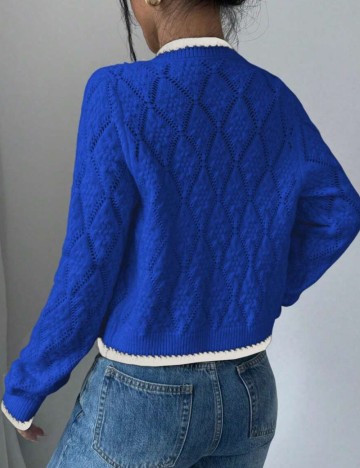 Cardigan Shein, albastru