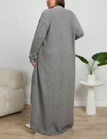 Set Rochie și Cardigan Shein Curve+, gri