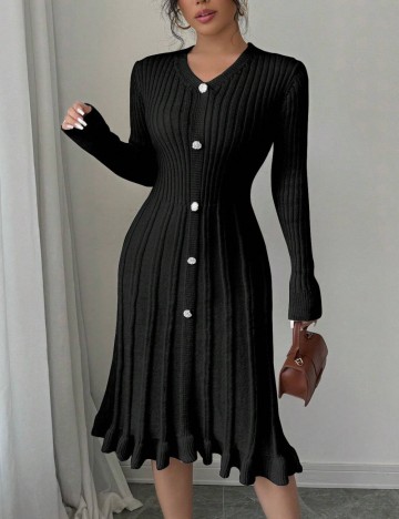 Rochie maxi Shein, negru