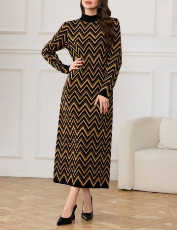 Rochie maxi Shein Emery Rose, mix culori