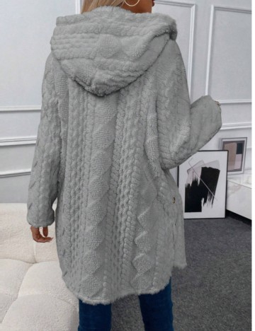 Cardigan Shein, gri