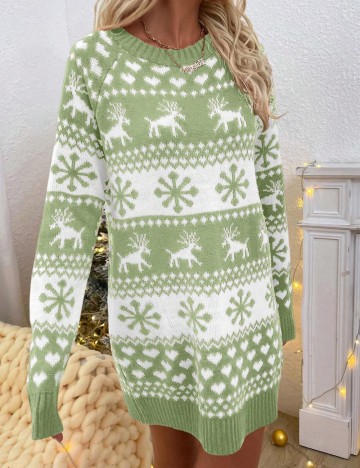 Rochie mini Shein, verde