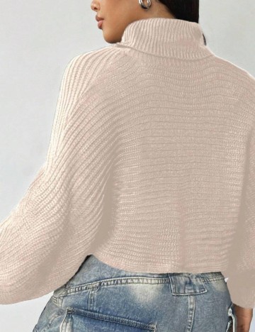 Pulover Shein Curve+, bej