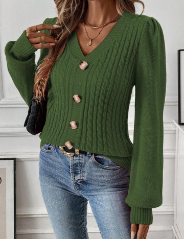 Pulover Shein, verde