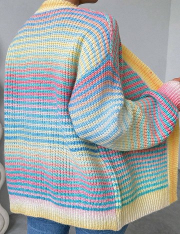Cardigan Shein, mix culori