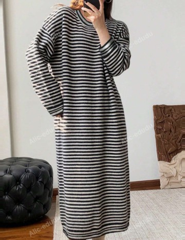 Rochie maxi Shein, mix culori