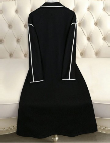 Palton Shein, negru