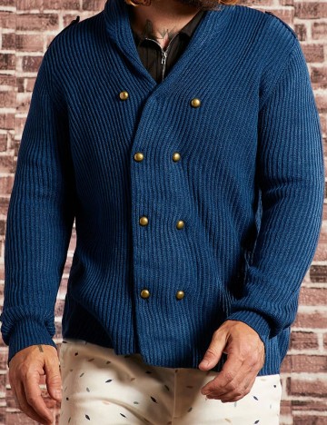 Cardigan Shein, albastru