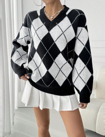 Pulover Shein, mix culori