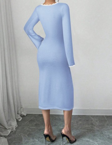 Rochie midi Shein, albastru