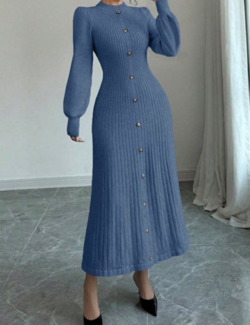 Rochie maxi Shein, albastru