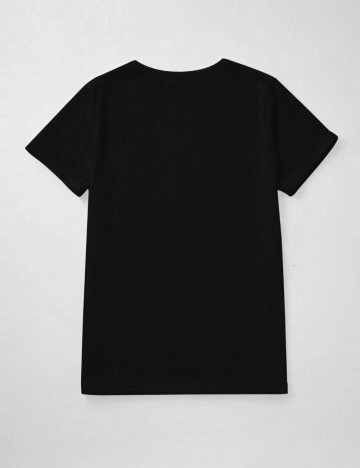 Tricou Shein Curve+, negru
