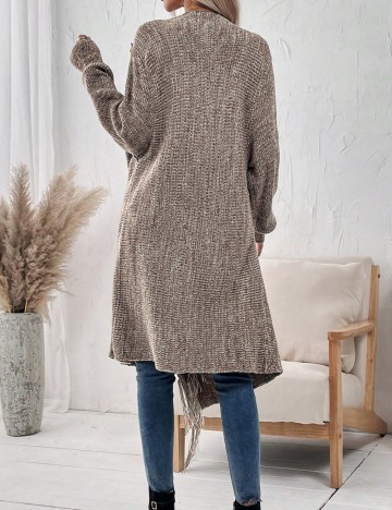 Cardigan lung Shein Emery Rose, mix culori