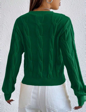 Pulover Shein, verde