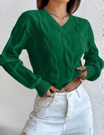 Pulover Shein, verde