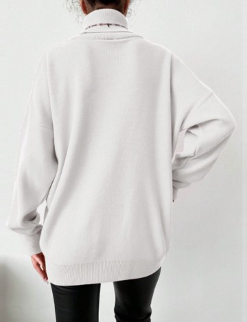 Pulover Shein, crem