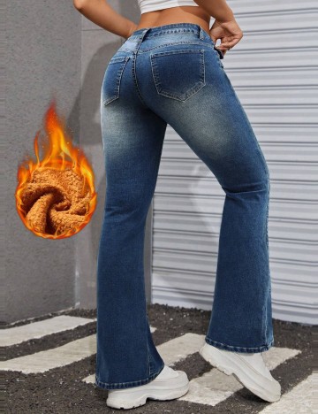 Jeans Shein, albastru