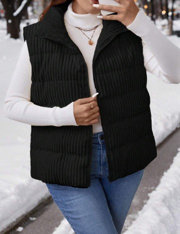 Vestă Shein Curve+, negru