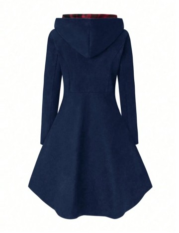 Palton Shein Curve+, bleumarin
