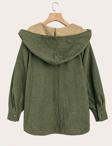 Jachetă Shein Curve+, verde