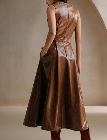 Rochie maxi Shein Anewsta, maro