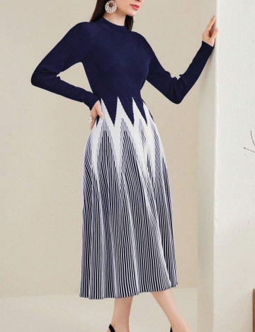 Rochie maxi Shein, mix culori