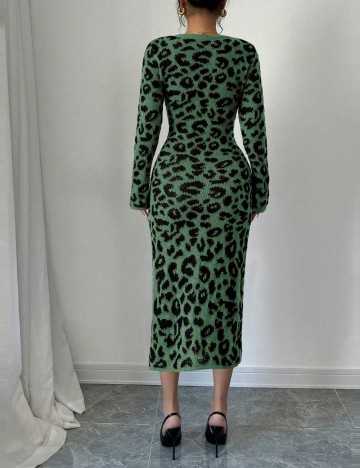 Rochie midi Shein, mix culori