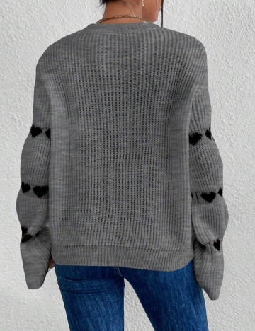 Pulover Shein, gri